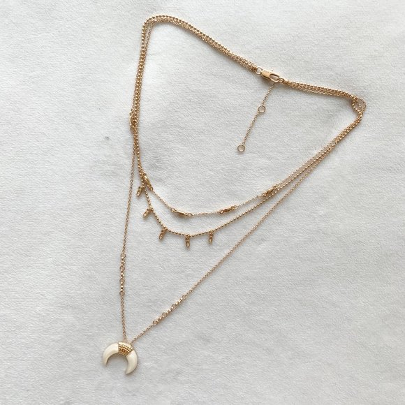 Free People Jewelry - Layered Beaded Necklace